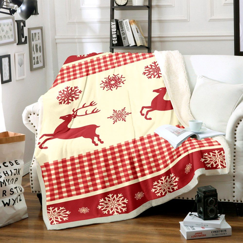 Christmas Sherpa Fleece