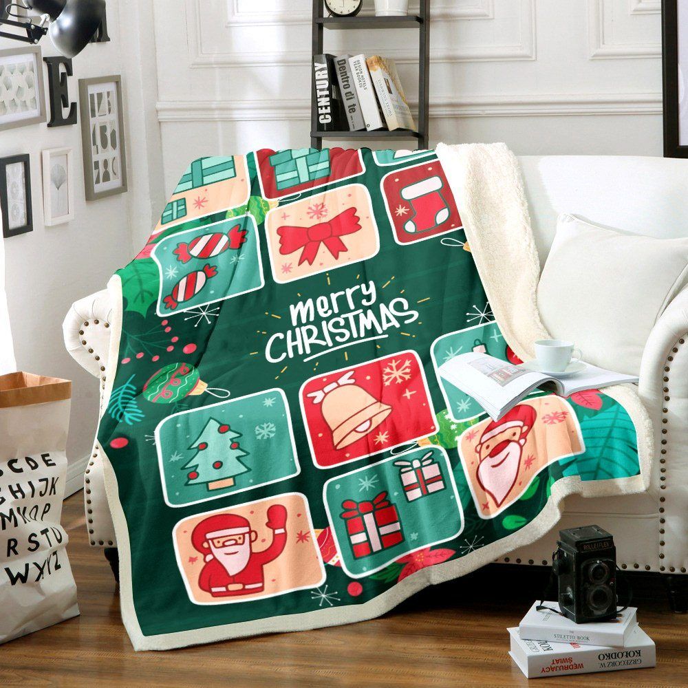 Christmas Sherpa Fleece