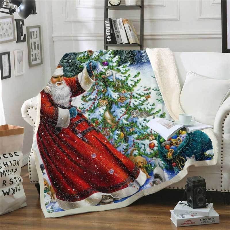 Christmas Fleece Blanket