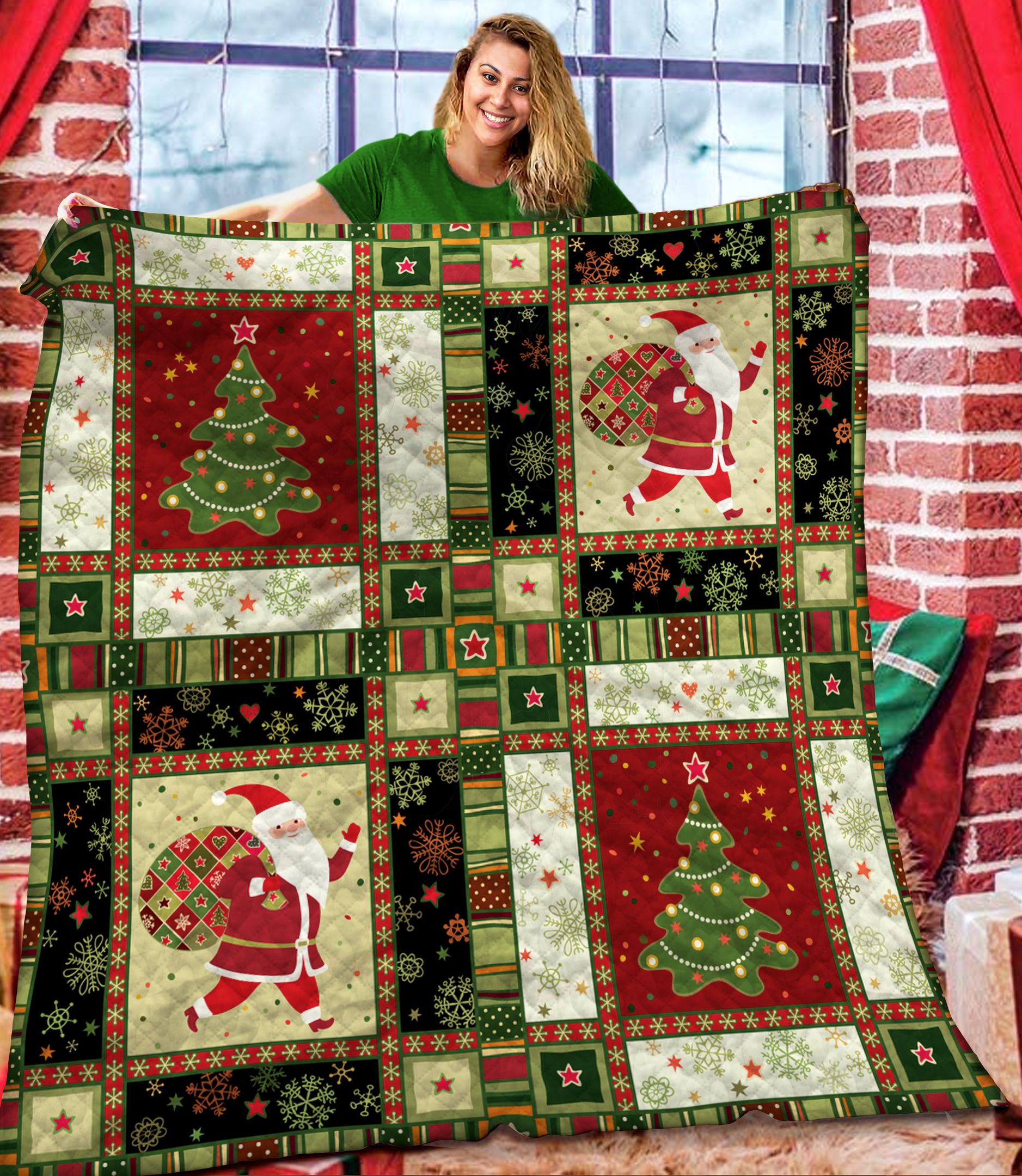 Christmas DTH161106HD Quilt Blanket