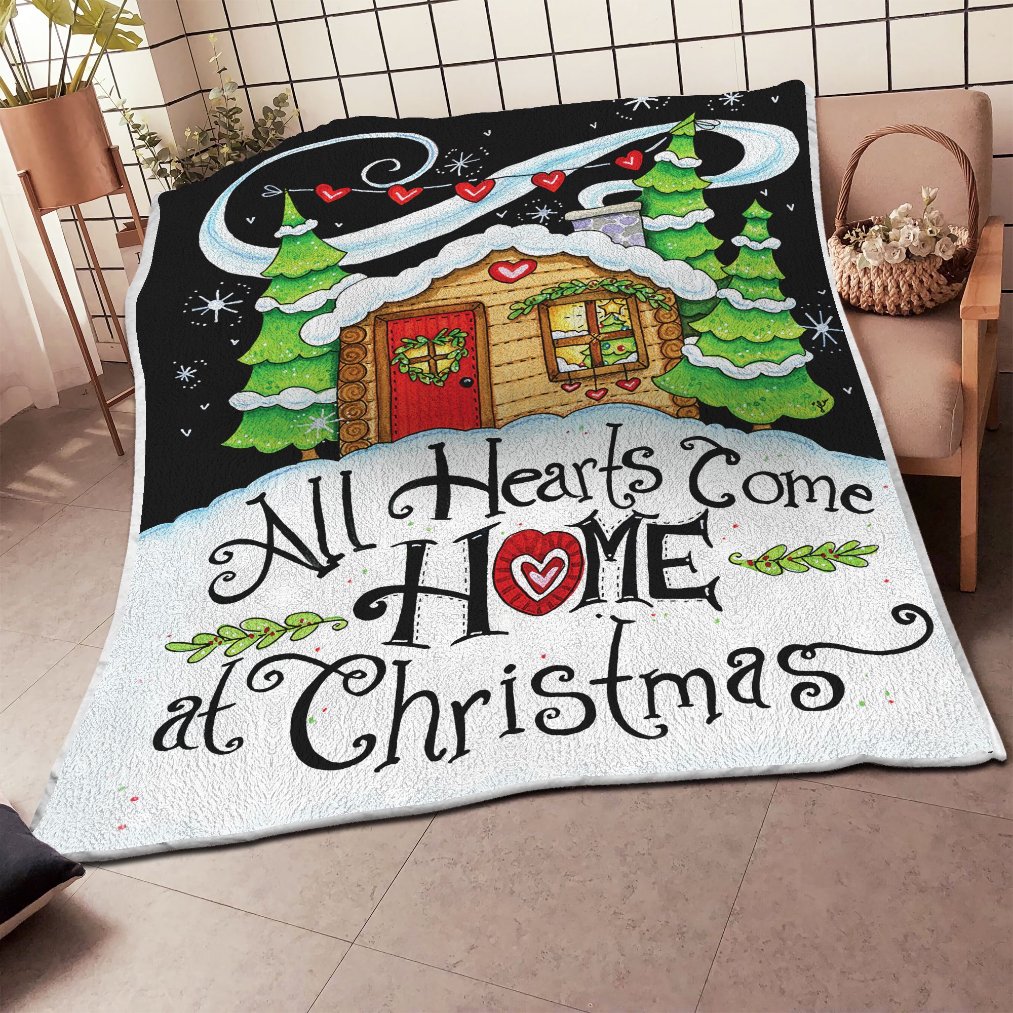 Christmas Fleece Blanket