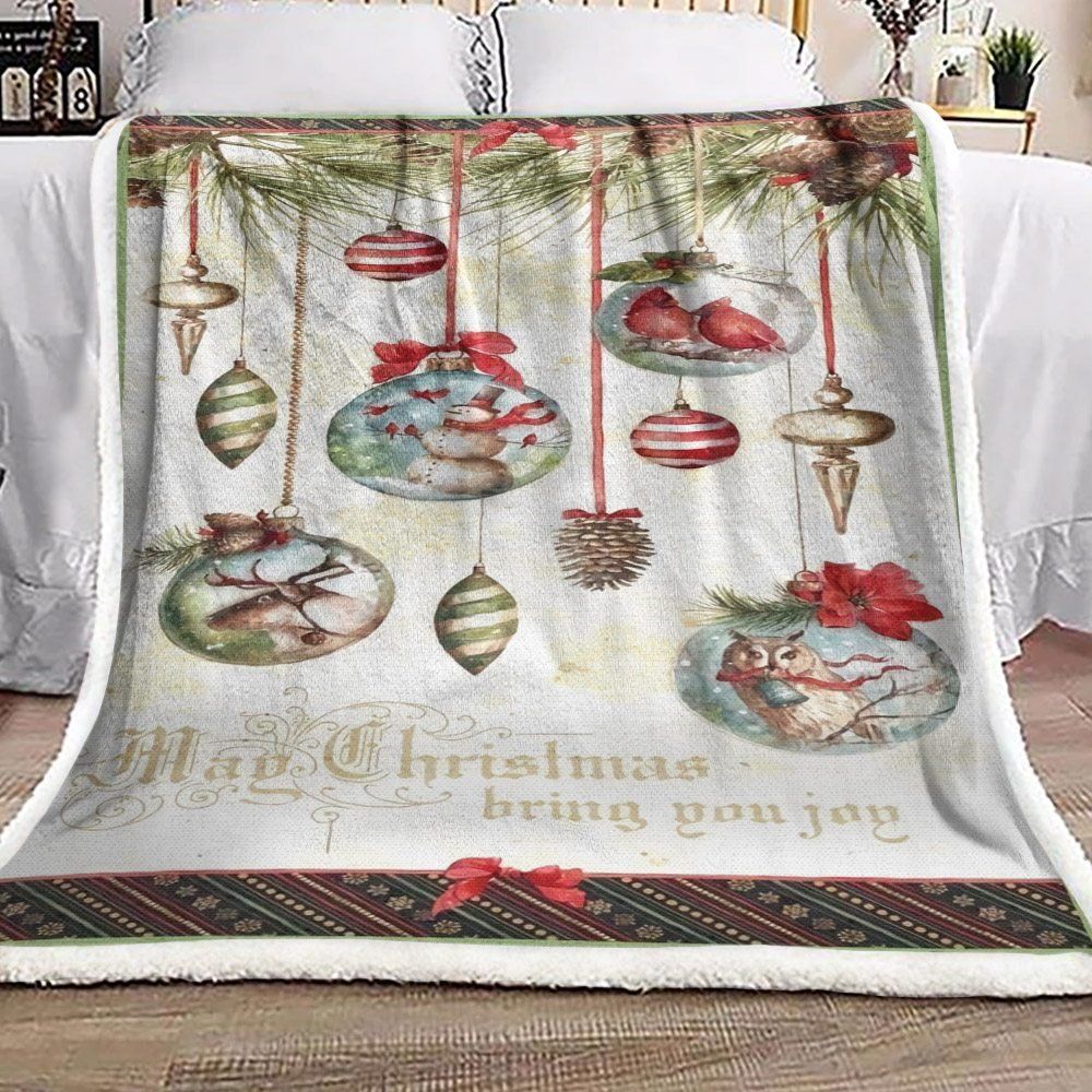 Christmas Sherpa Fleece Blanket