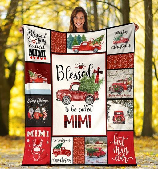 Christmas Family Fleece Blanket