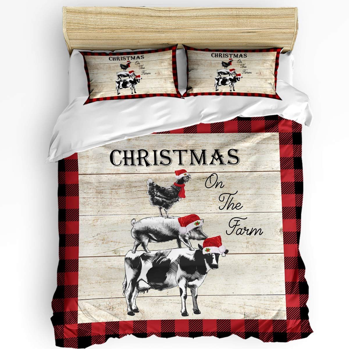 Christmas Farm Bedding Set