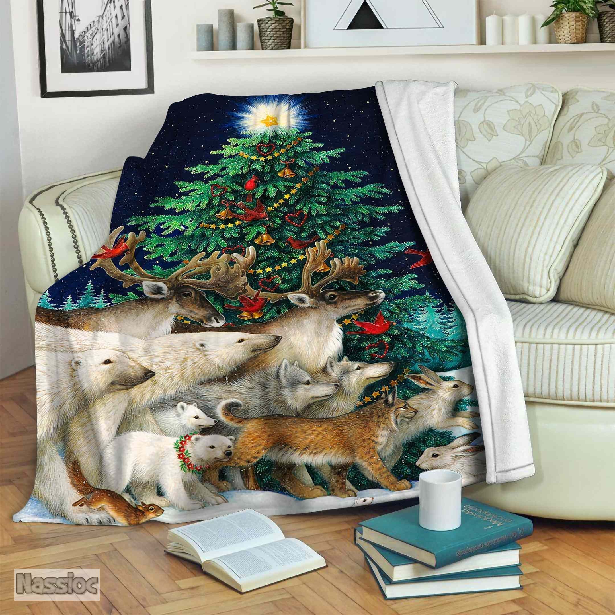 Christmas Fleece Blanket