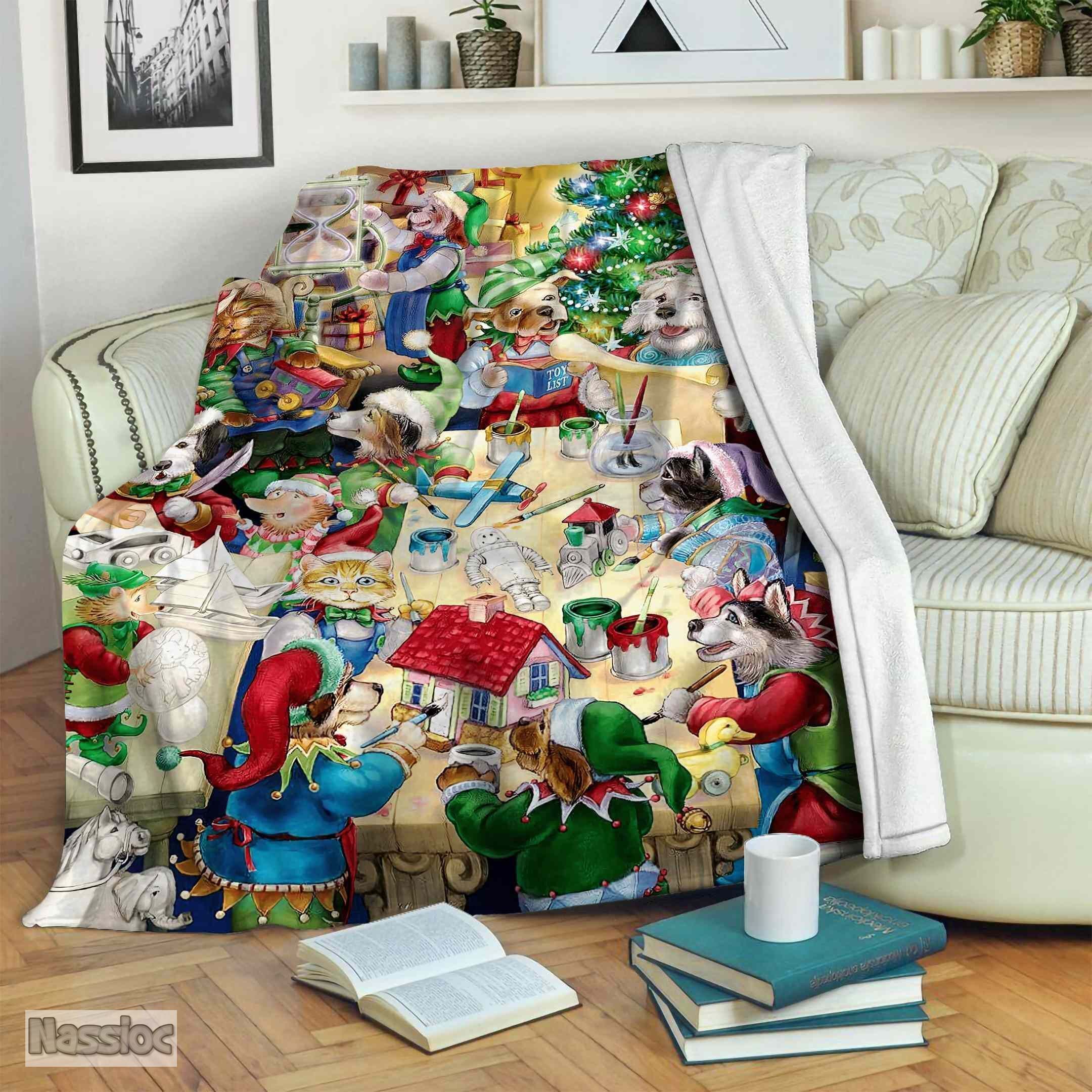 Christmas Fleece Blanket