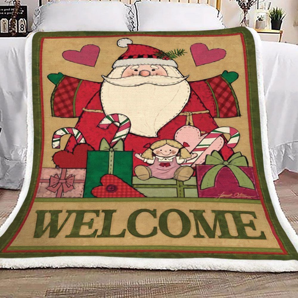 Christmas Gift Sherpa Fleece