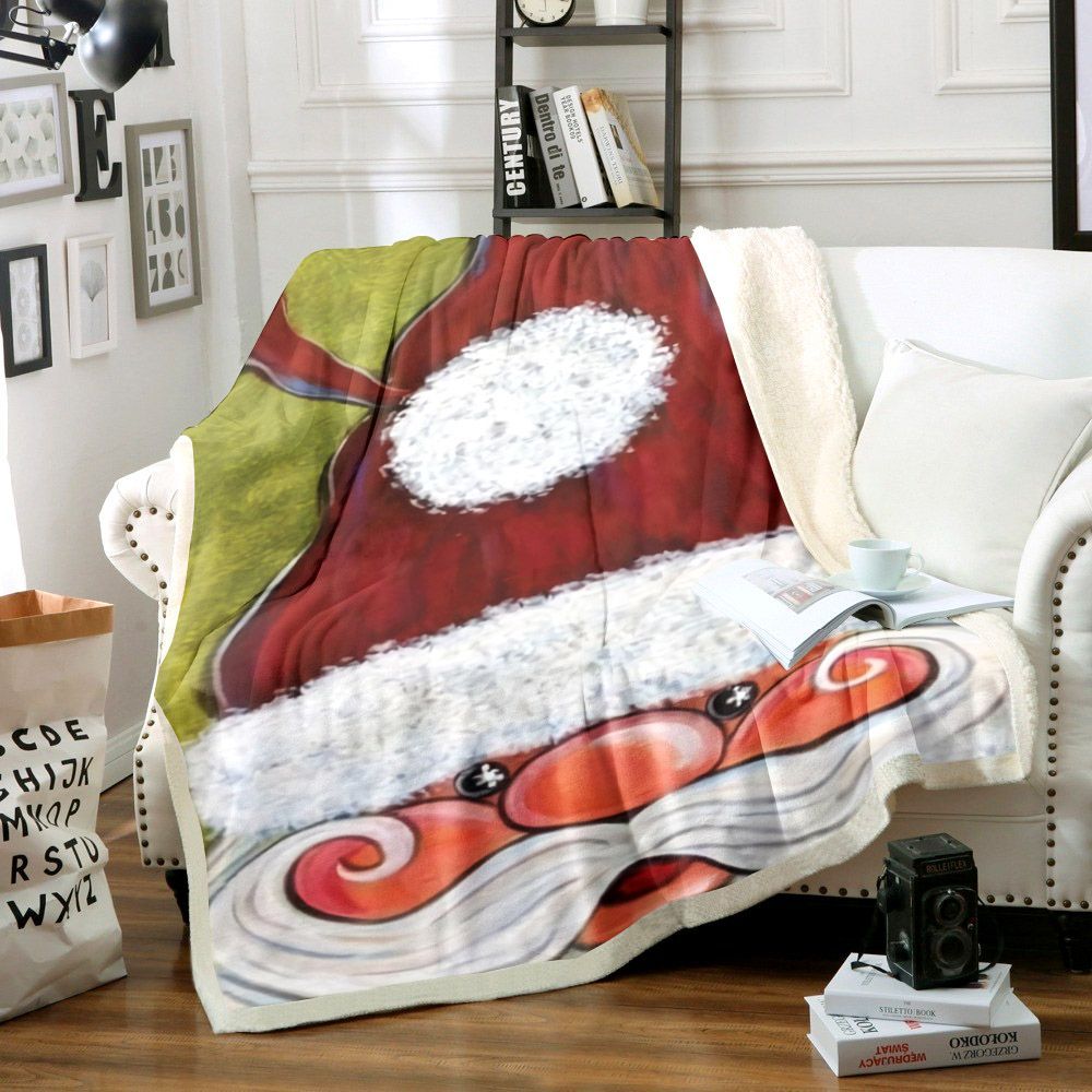 Christmas Gnome Sherpa Fleece