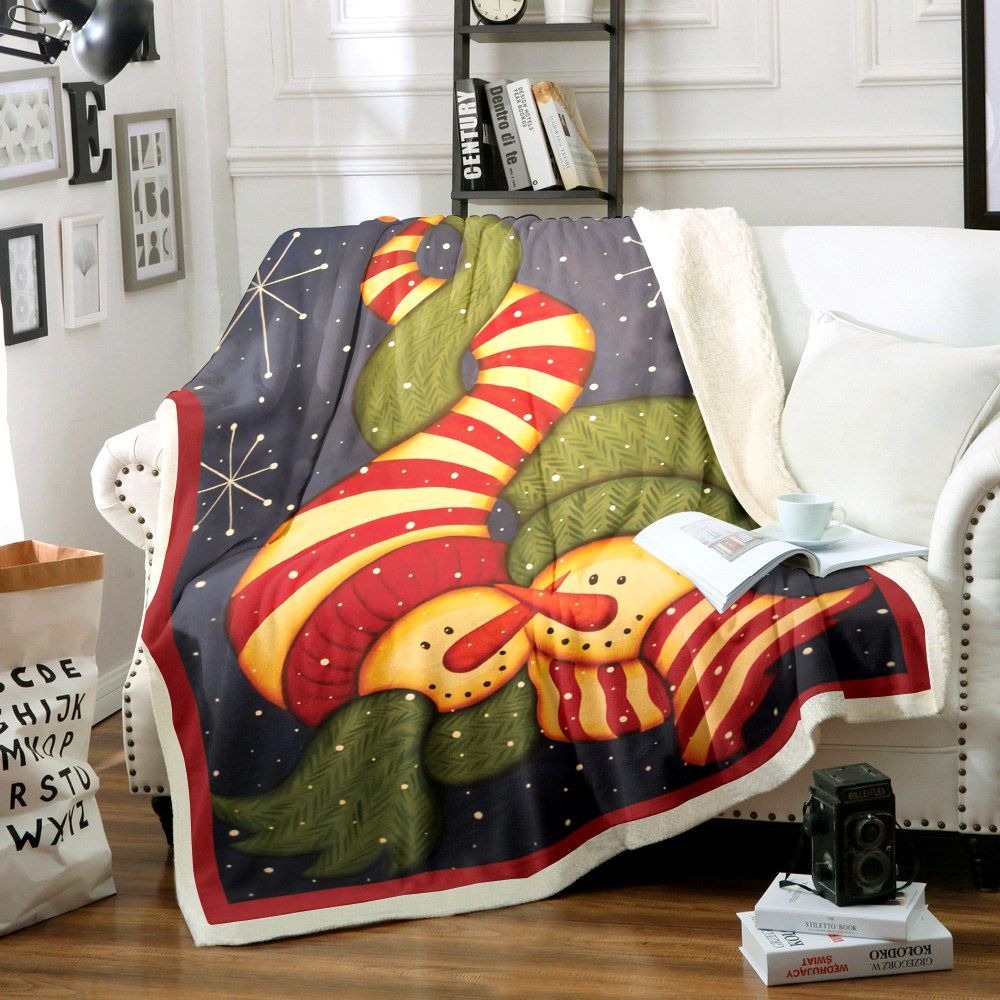 Christmas Gnome Sherpa Fleece