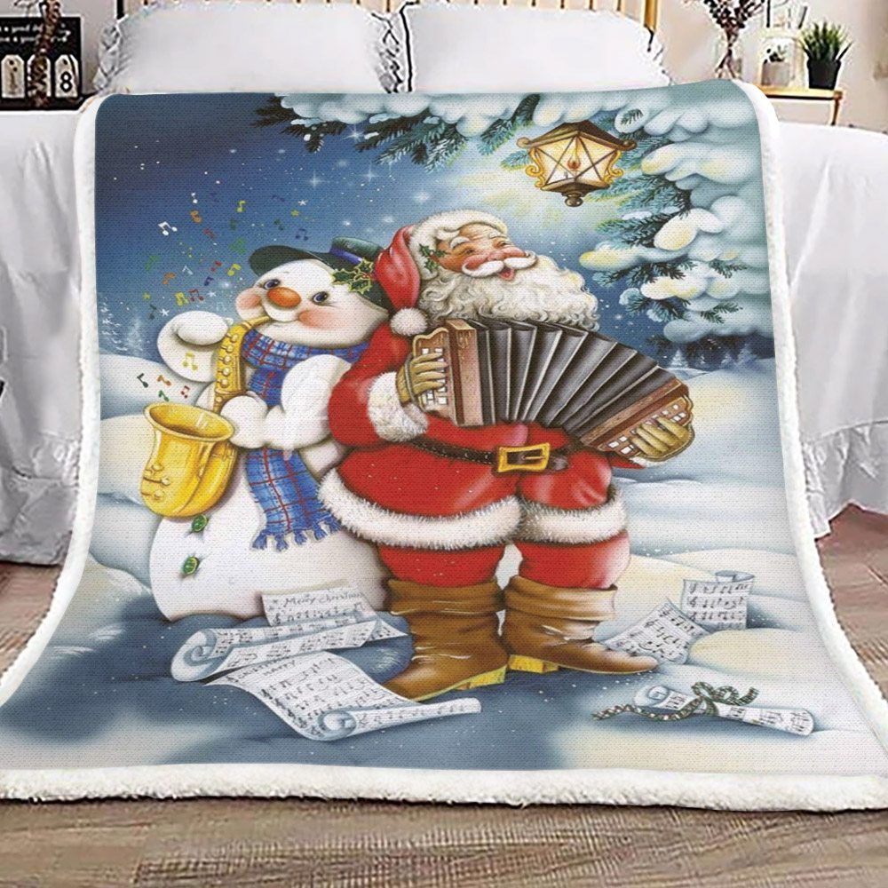 Christmas Sherpa Fleece