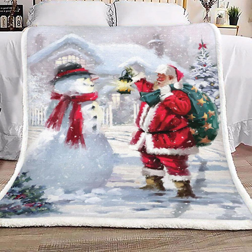 Christmas Sherpa Fleece