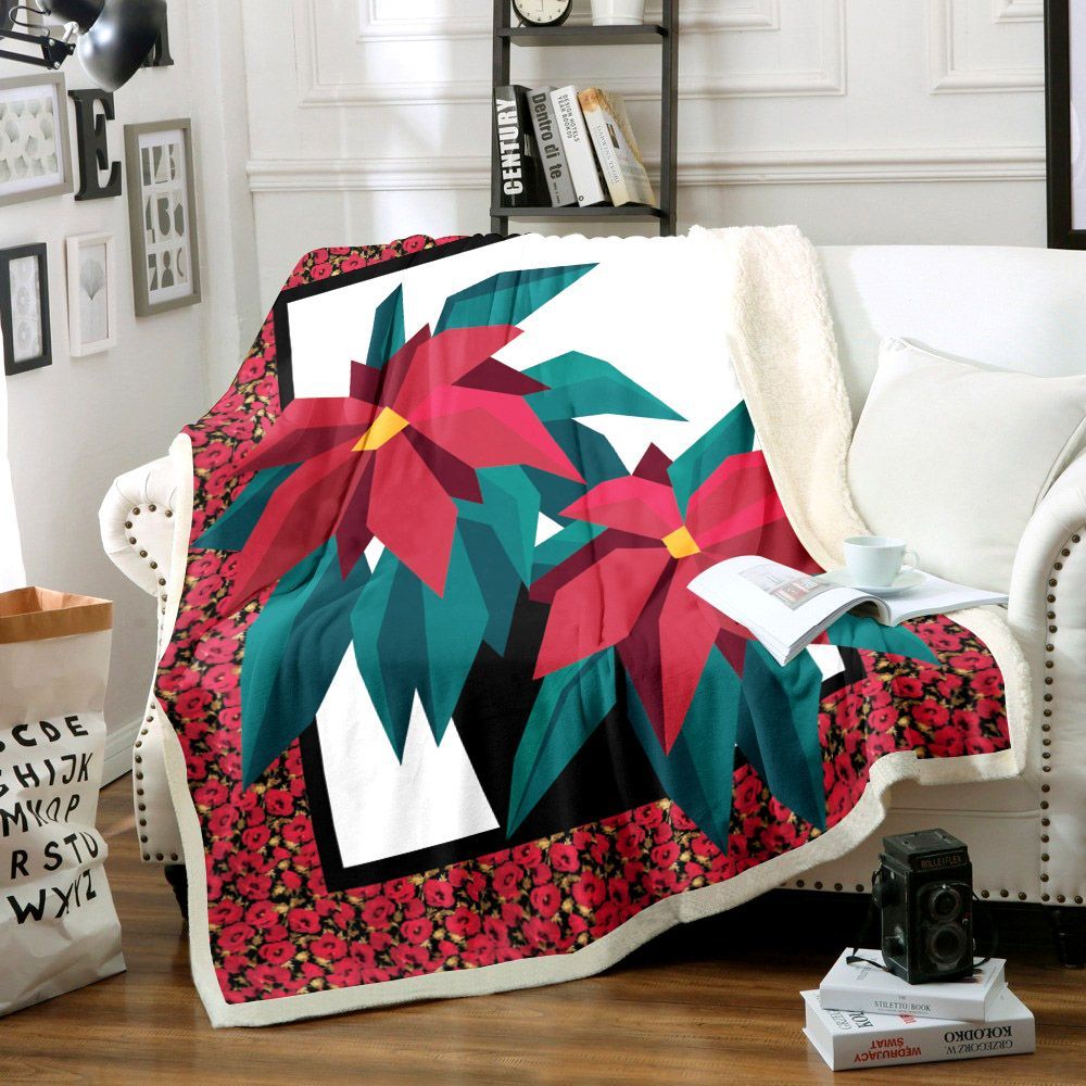 Christmas Sherpa Fleece Blanket