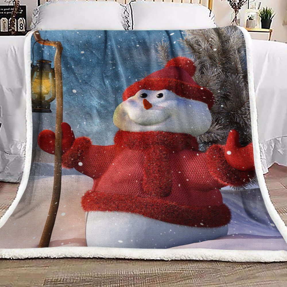 Christmas Sherpa Fleece Blanket