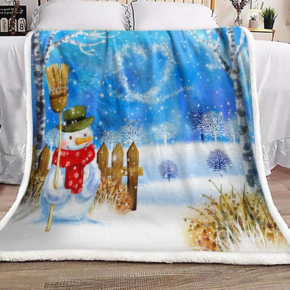 Christmas Sherpa Fleece Blanket