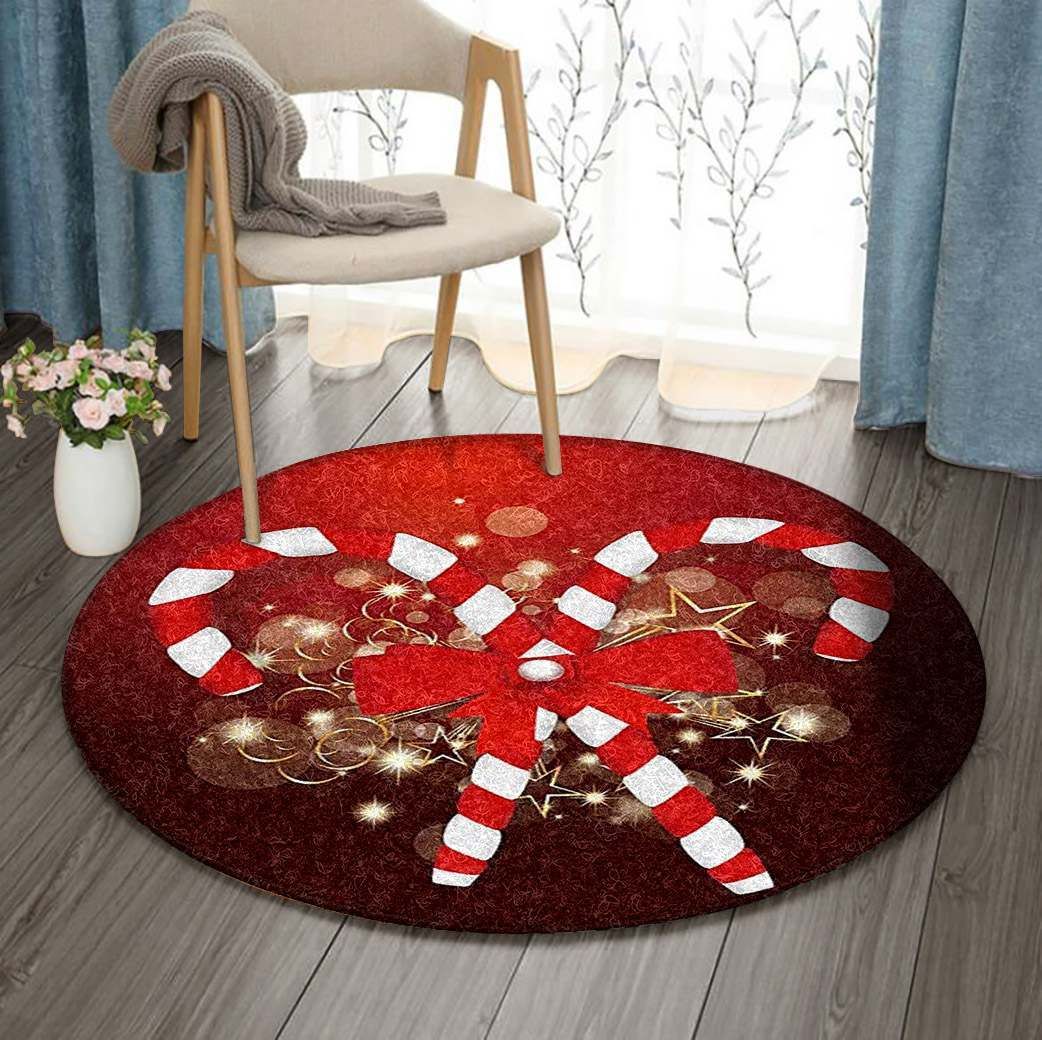 Christmas Round Carpet
