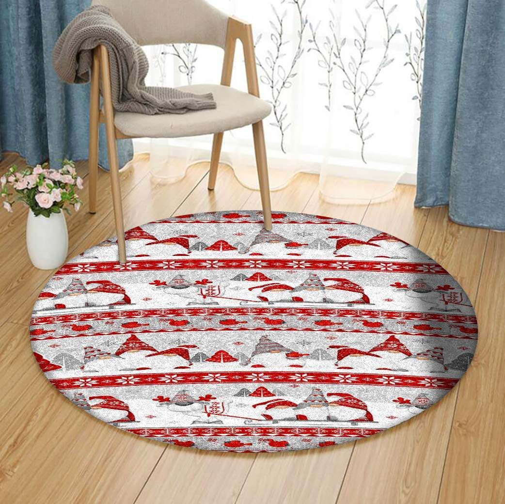 Christmas Round Carpet