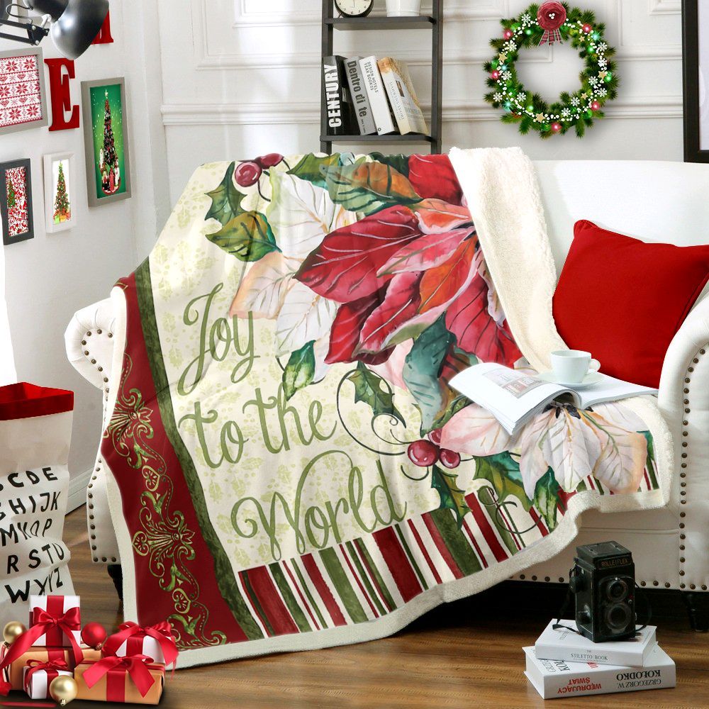 Christmas Sherpa Fleece Blanket