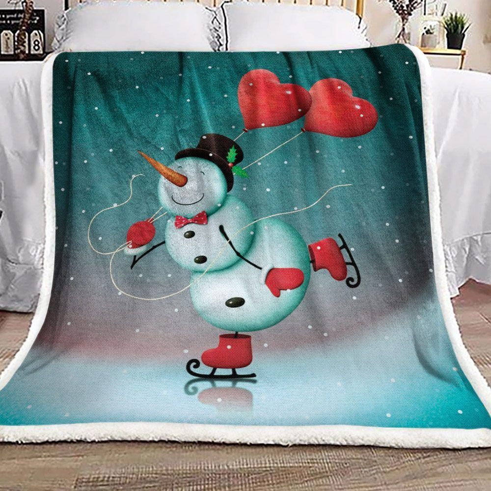 Christmas Sherpa Fleece Blanket