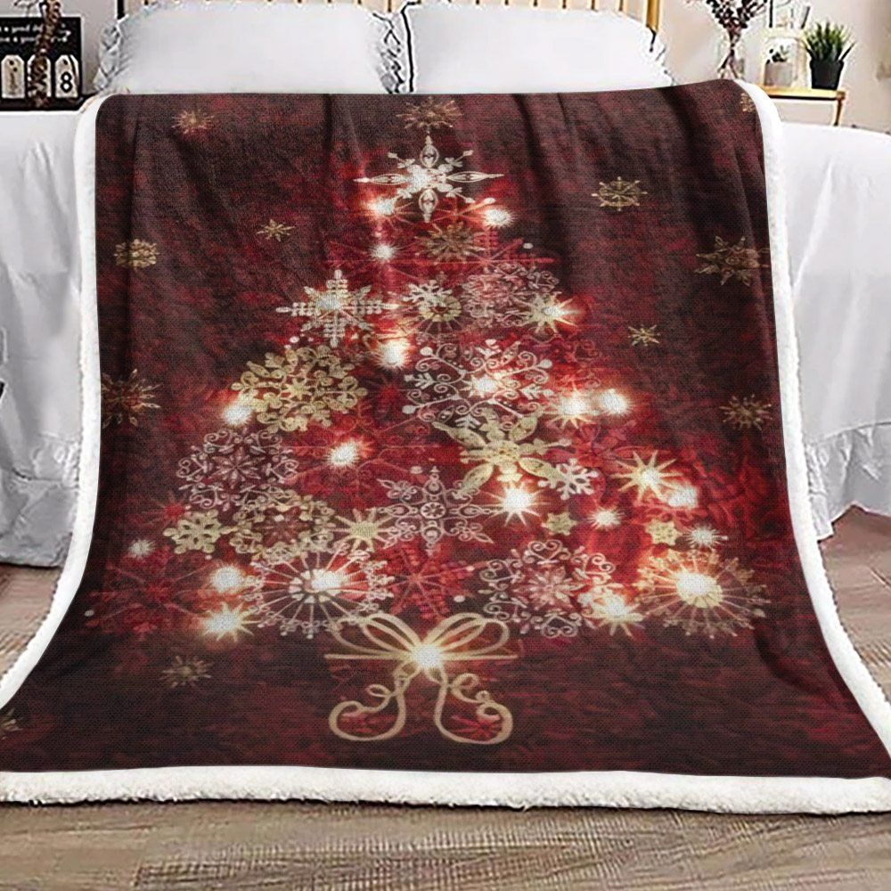 Christmas Sherpa Fleece Blanket