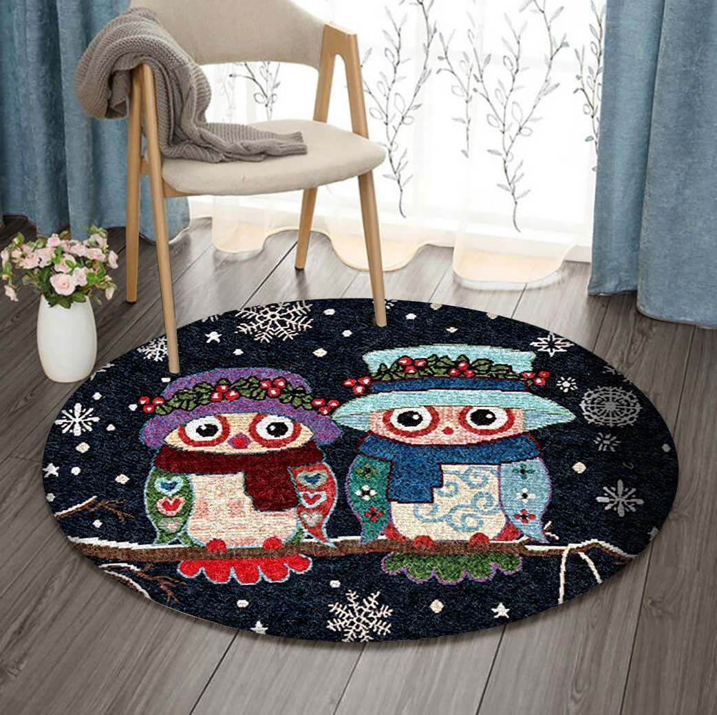 Christmas Round Carpet