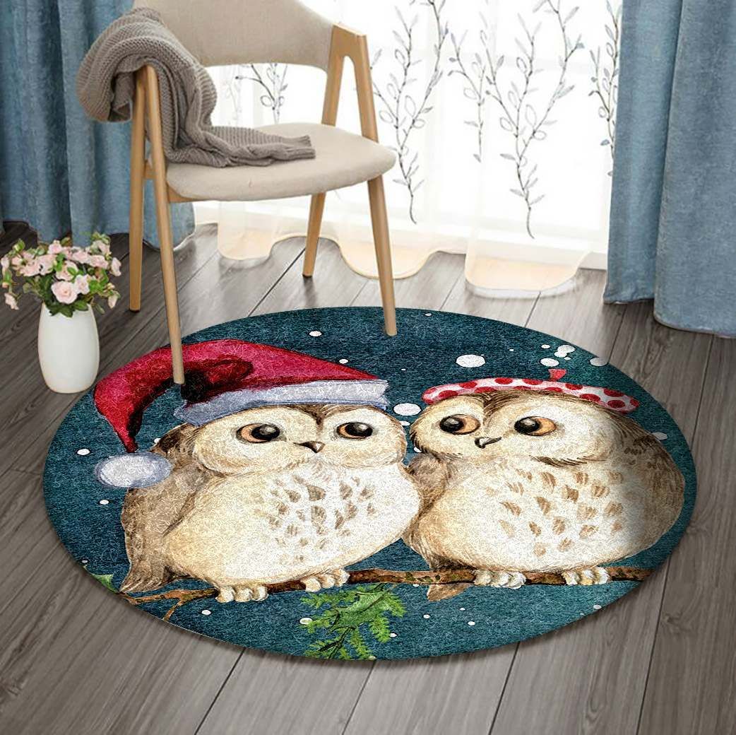 Christmas Round Carpet