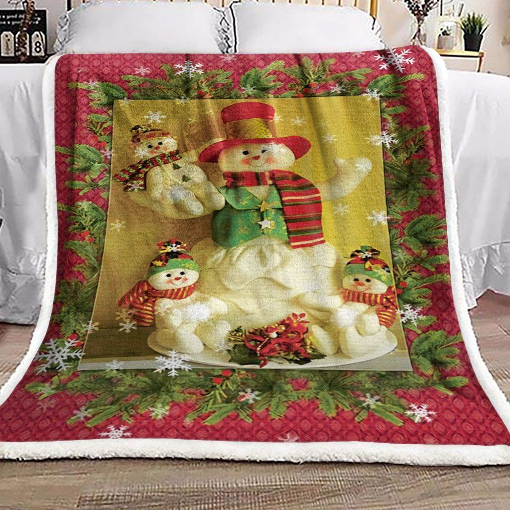 Christmas Sherpa Fleece Blanket