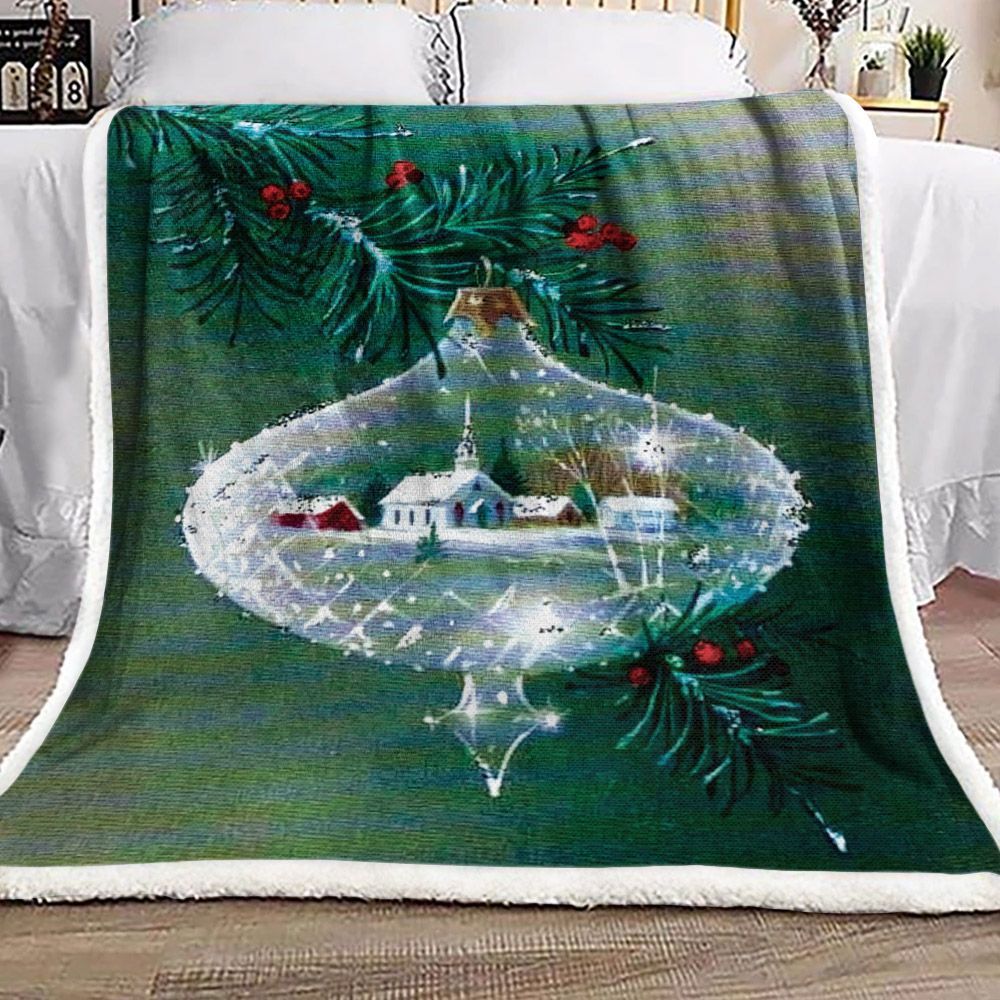 Christmas Sherpa Fleece Blanket