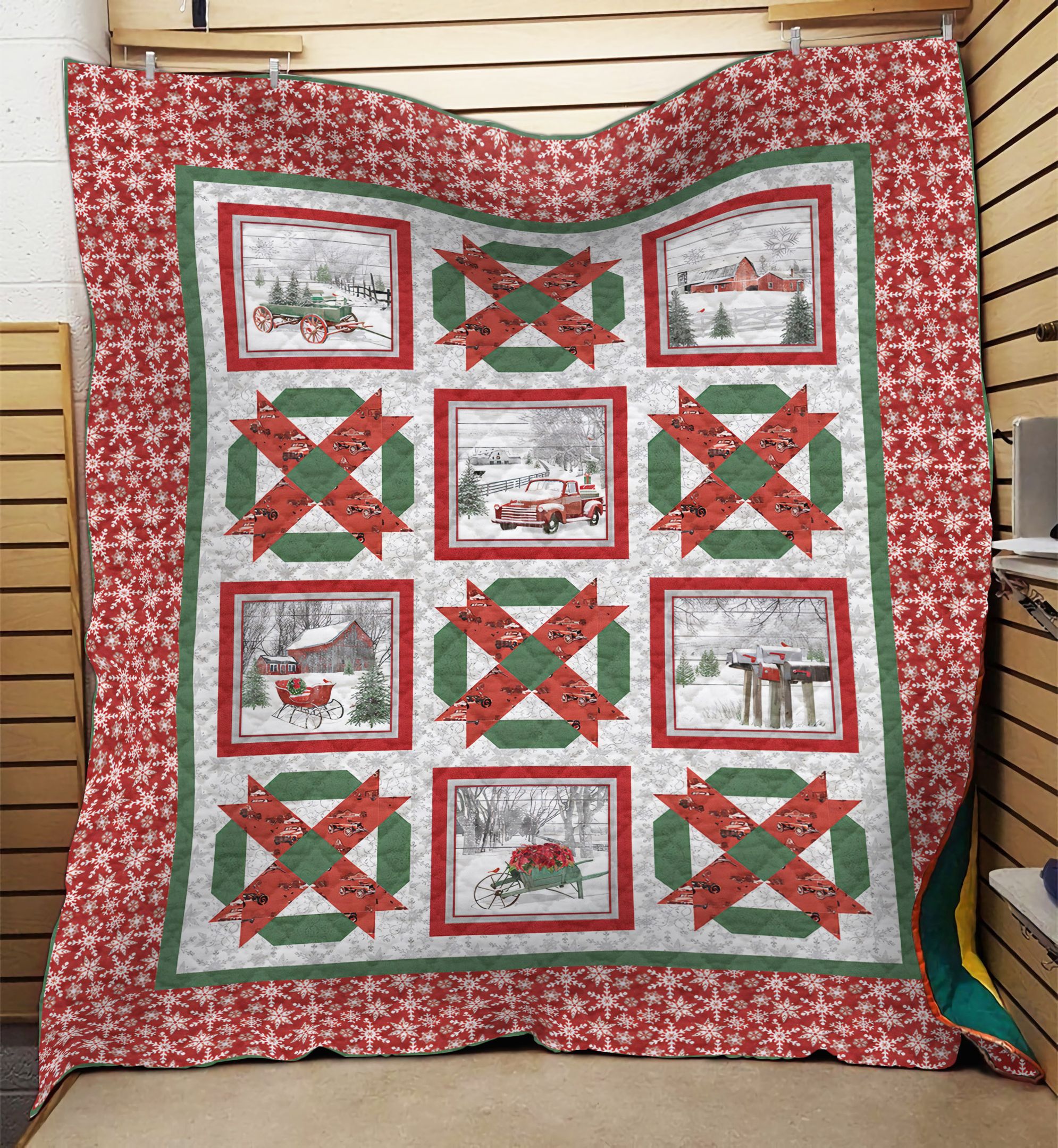 Christmas NI1210042MT Quilt Blanket