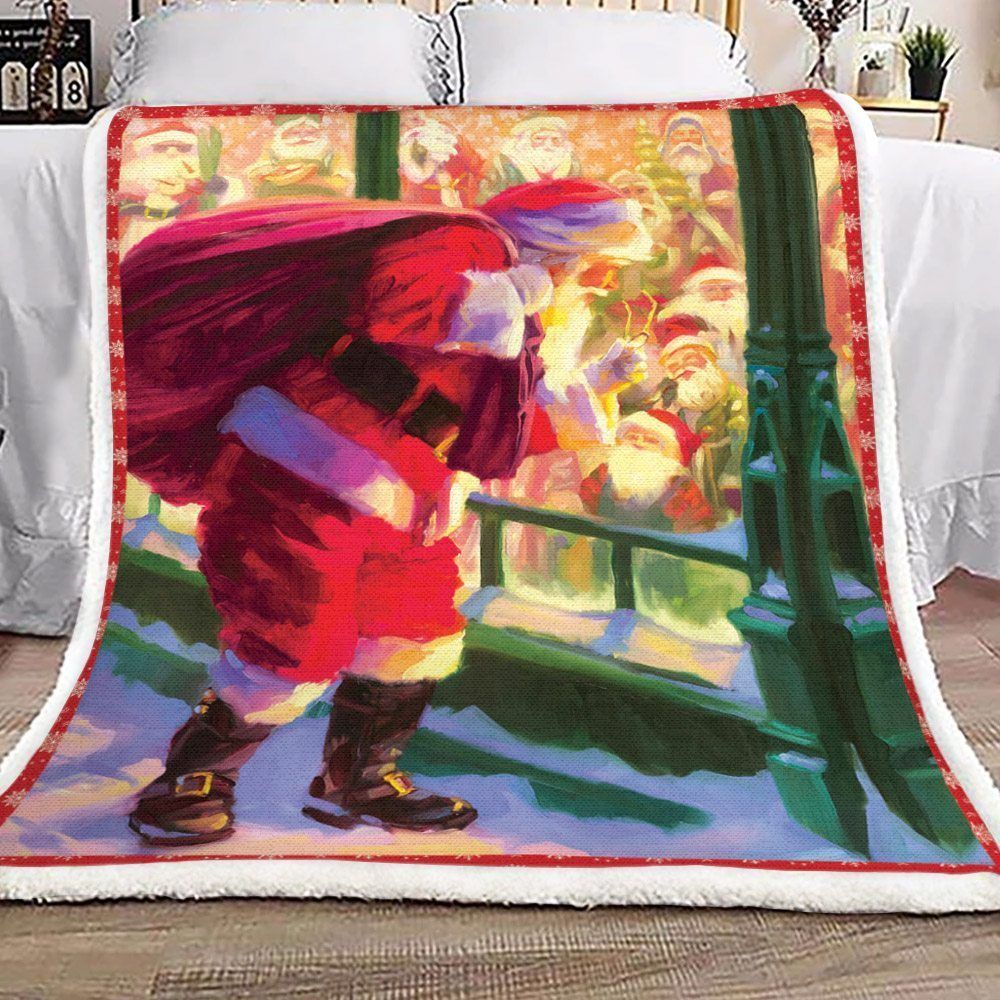 Christmas Sherpa Fleece