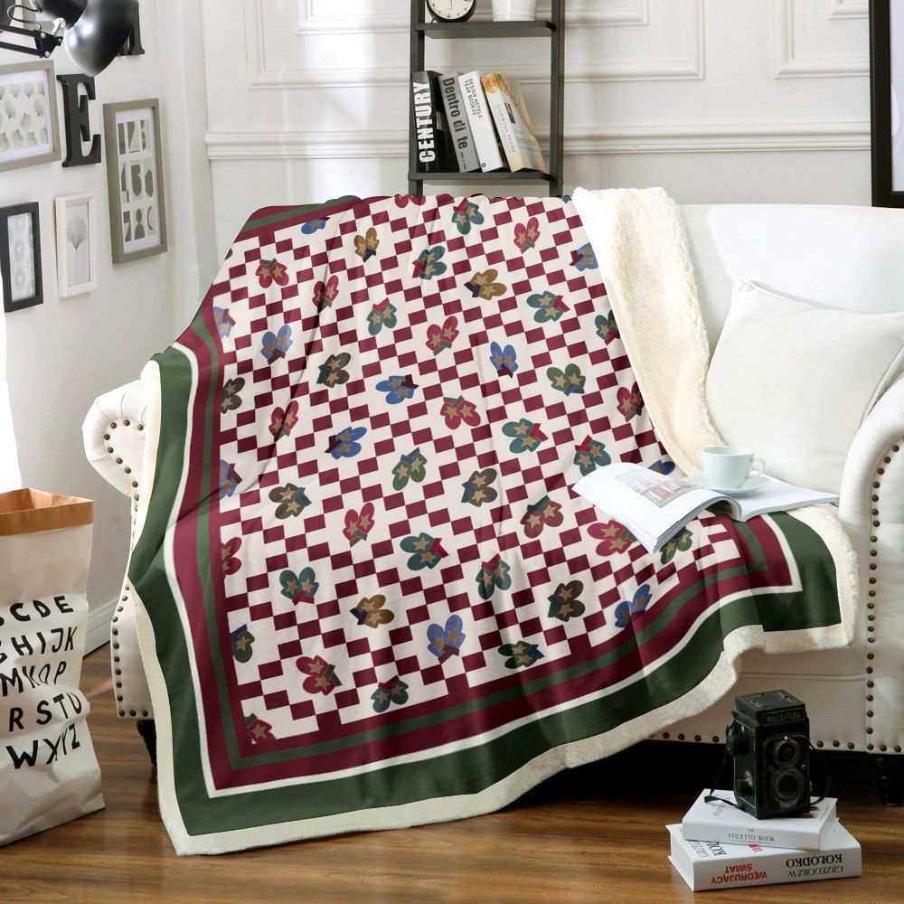 Christmas Sherpa Fleece Blanket