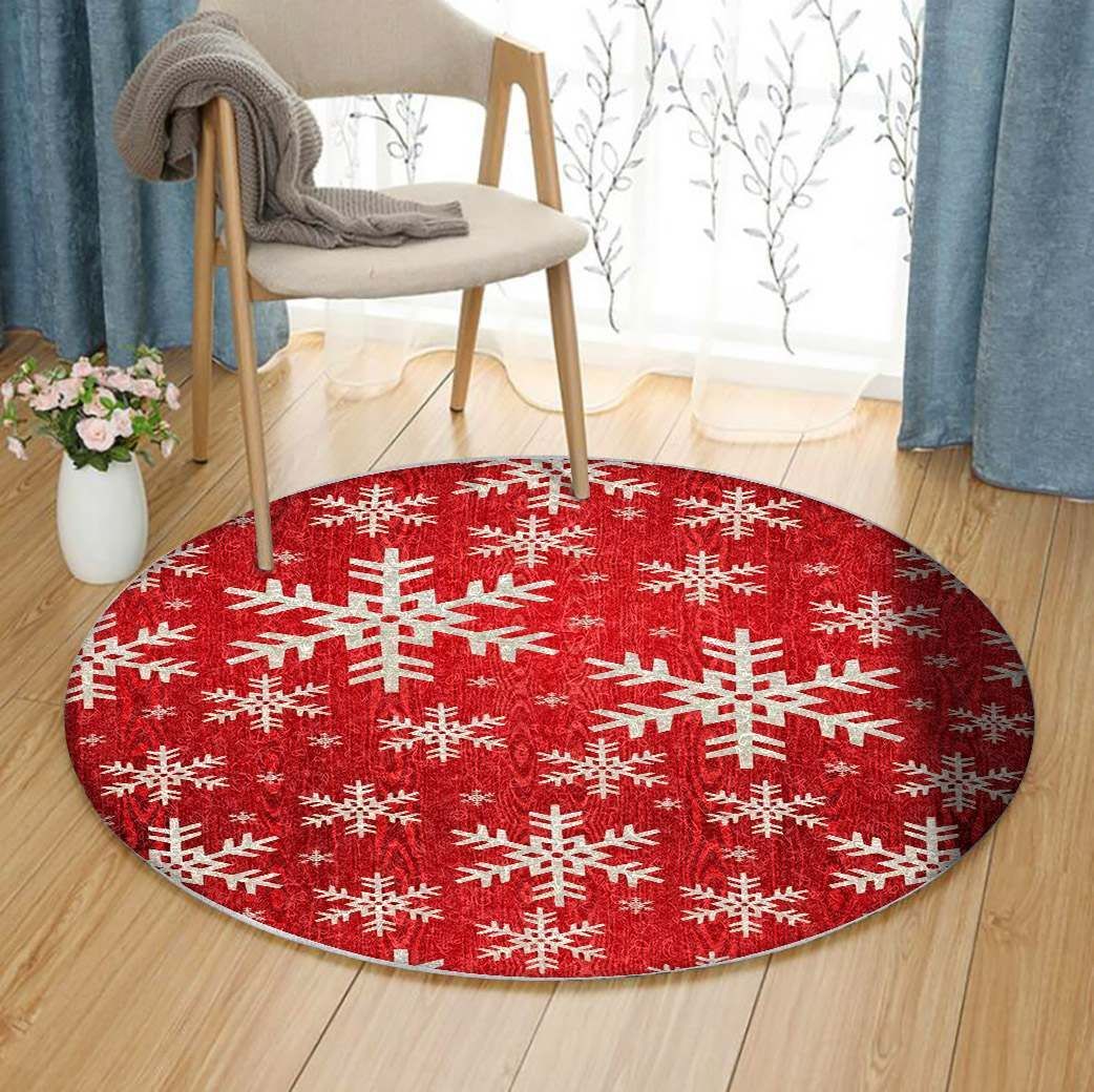 Christmas Round Carpet