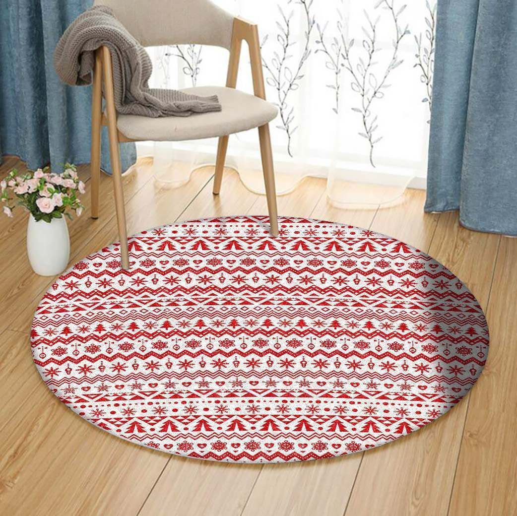 Christmas Round Carpet