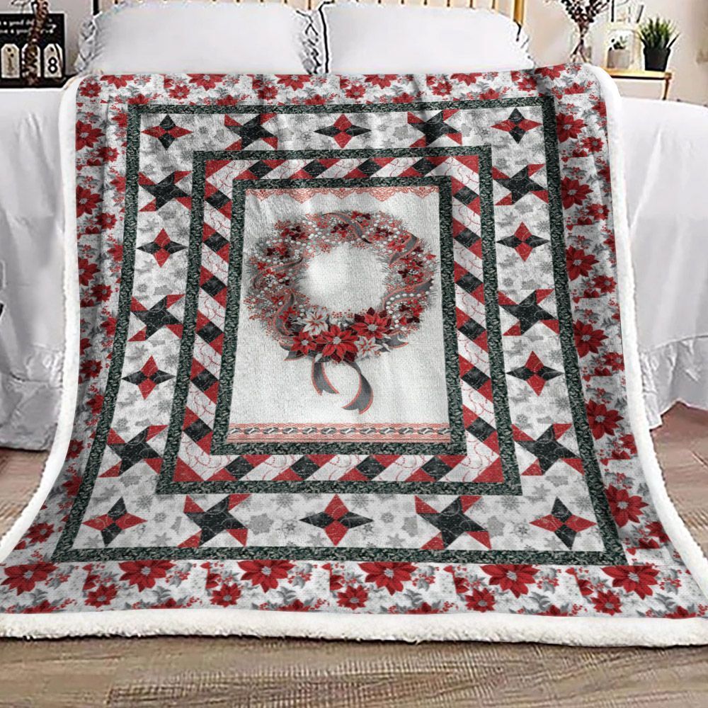 Christmas Sherpa Fleece Blanket