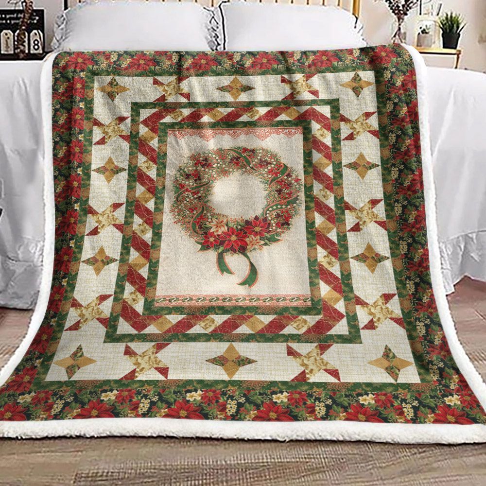 Christmas Sherpa Fleece Blanket