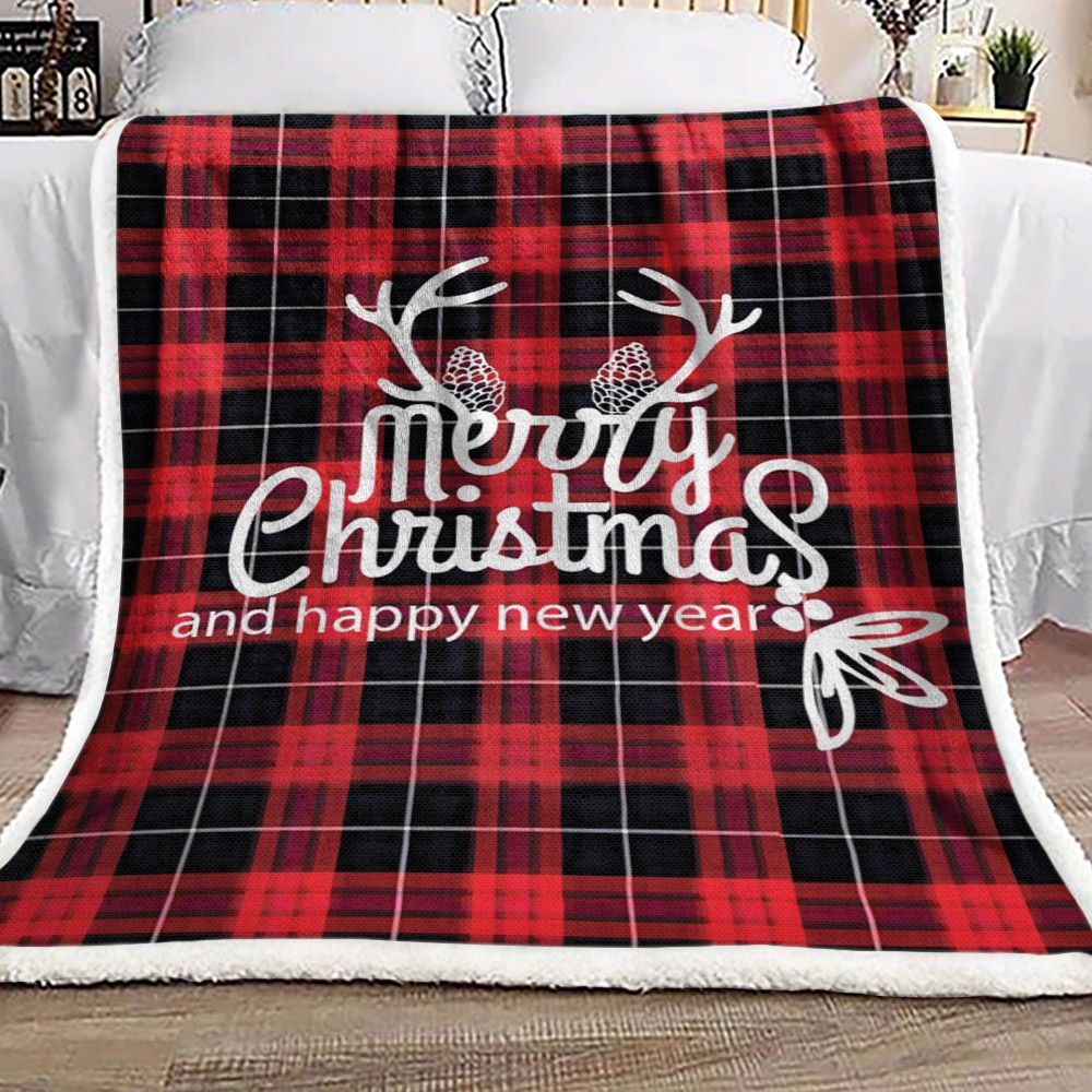 Christmas Sherpa Fleece Blanket