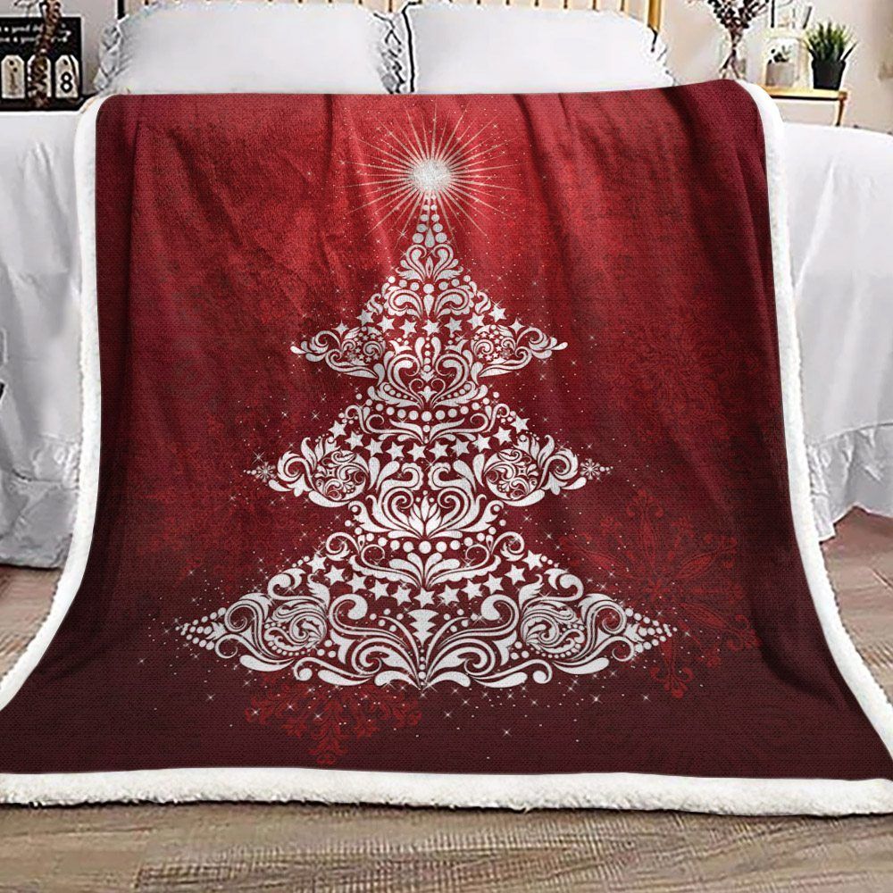 Christmas Sherpa Fleece Blanket