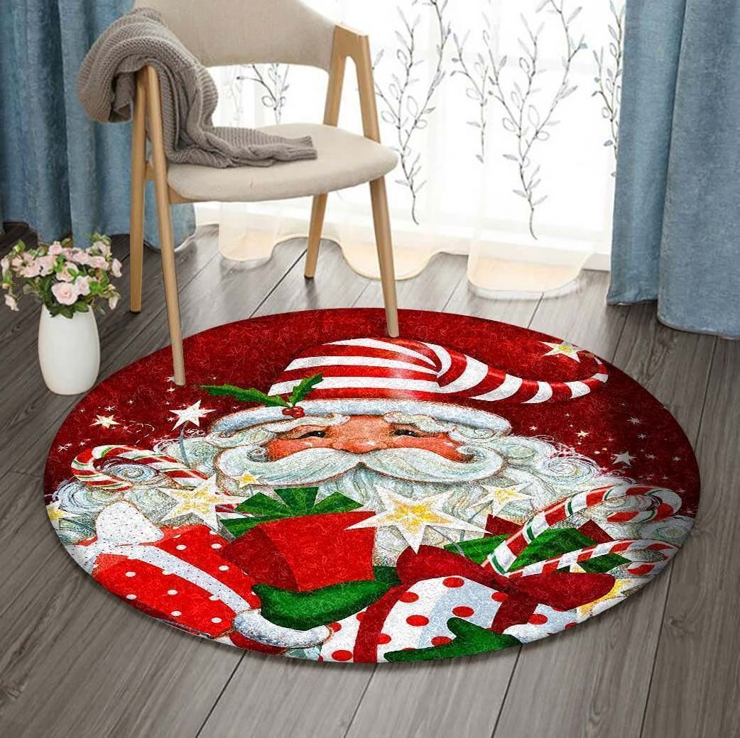 Christmas Round Carpet