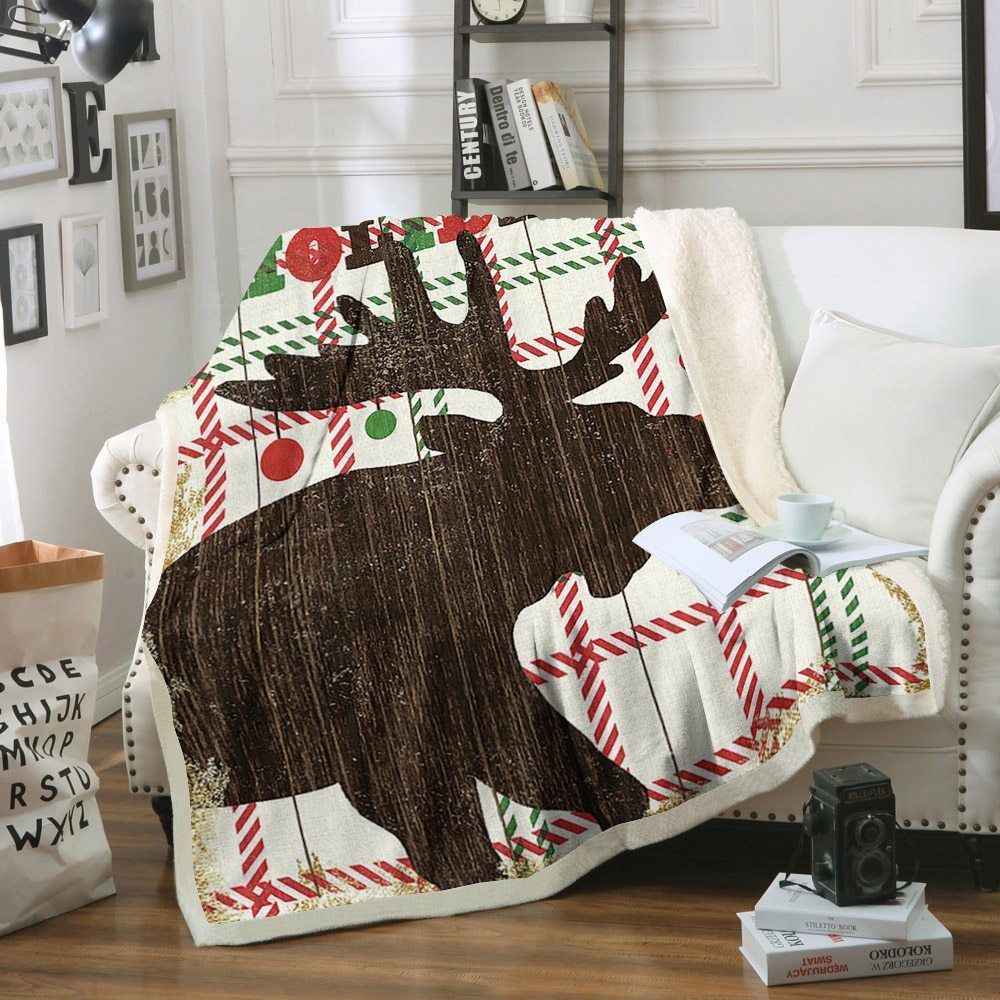 Christmas Sherpa Fleece Blanket