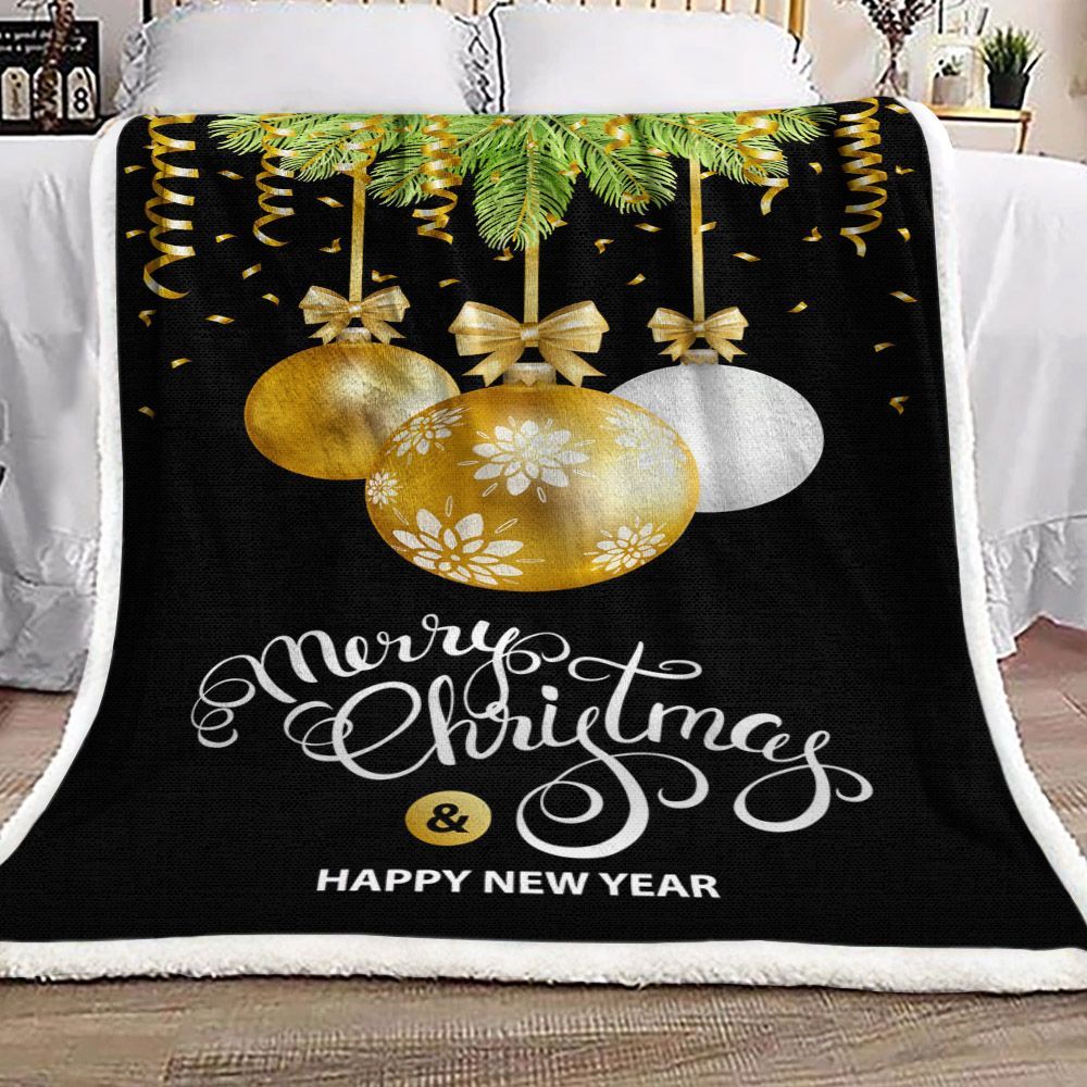 Christmas Sherpa Fleece Blanket