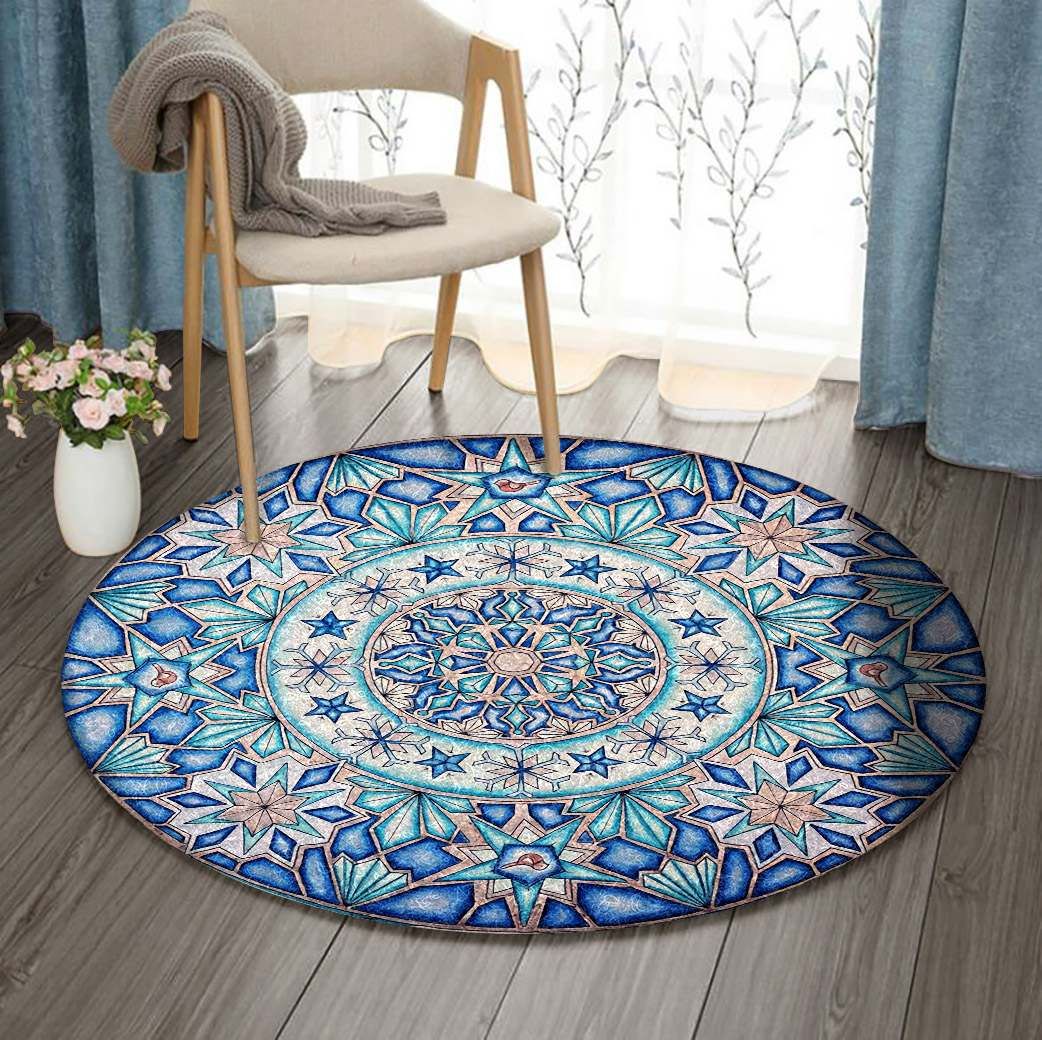 Christmas Round Carpet