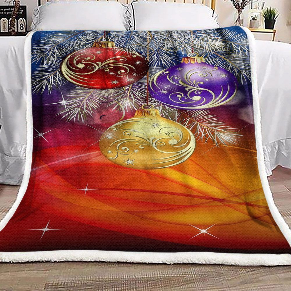 Christmas Sherpa Fleece Blanket