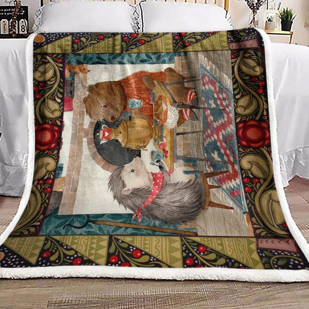 Christmas Sherpa Fleece Blanket