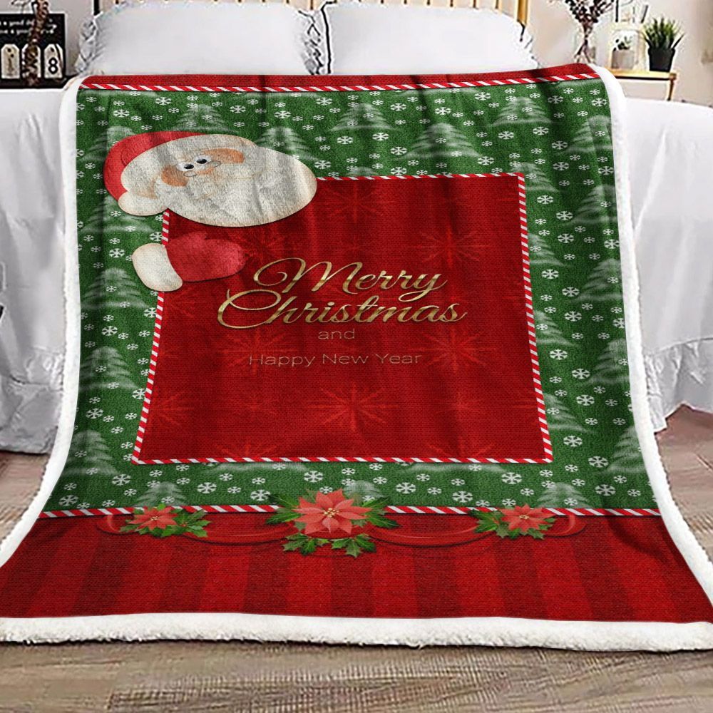 Christmas Sherpa Fleece Blanket