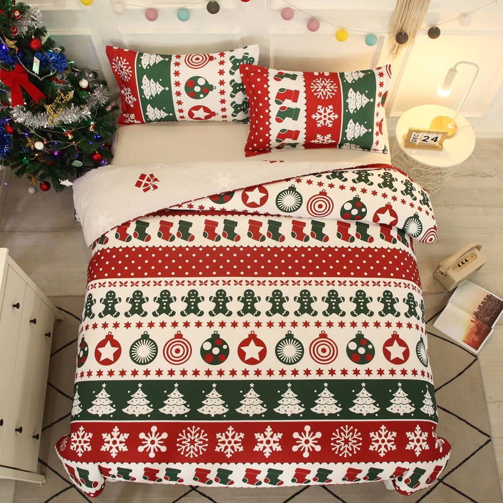 Christmas Pattern Bedding Set