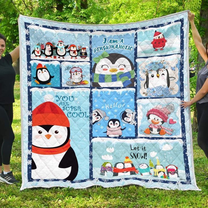 Christmas Penguin MMC2810775 Quilt Blanket