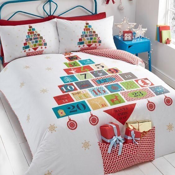 Christmas Pine Shaped Bedding Set