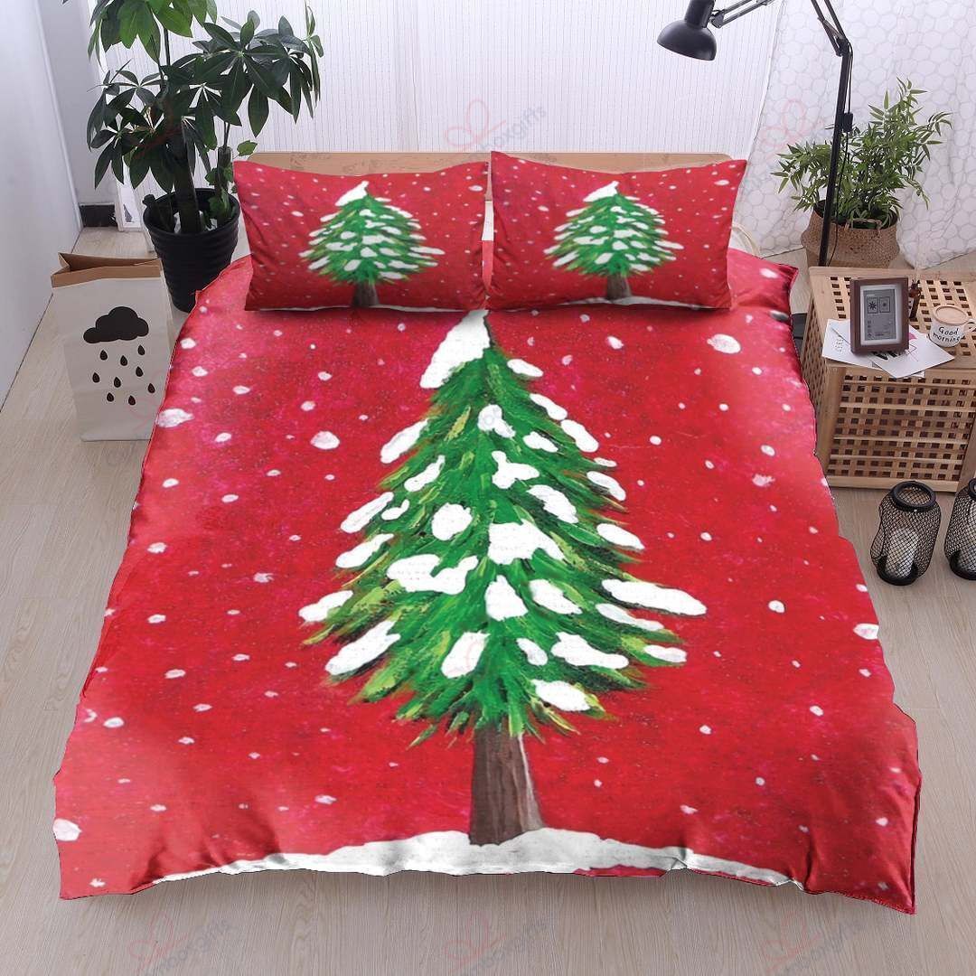 Christmas Pine Tree Bedding Set