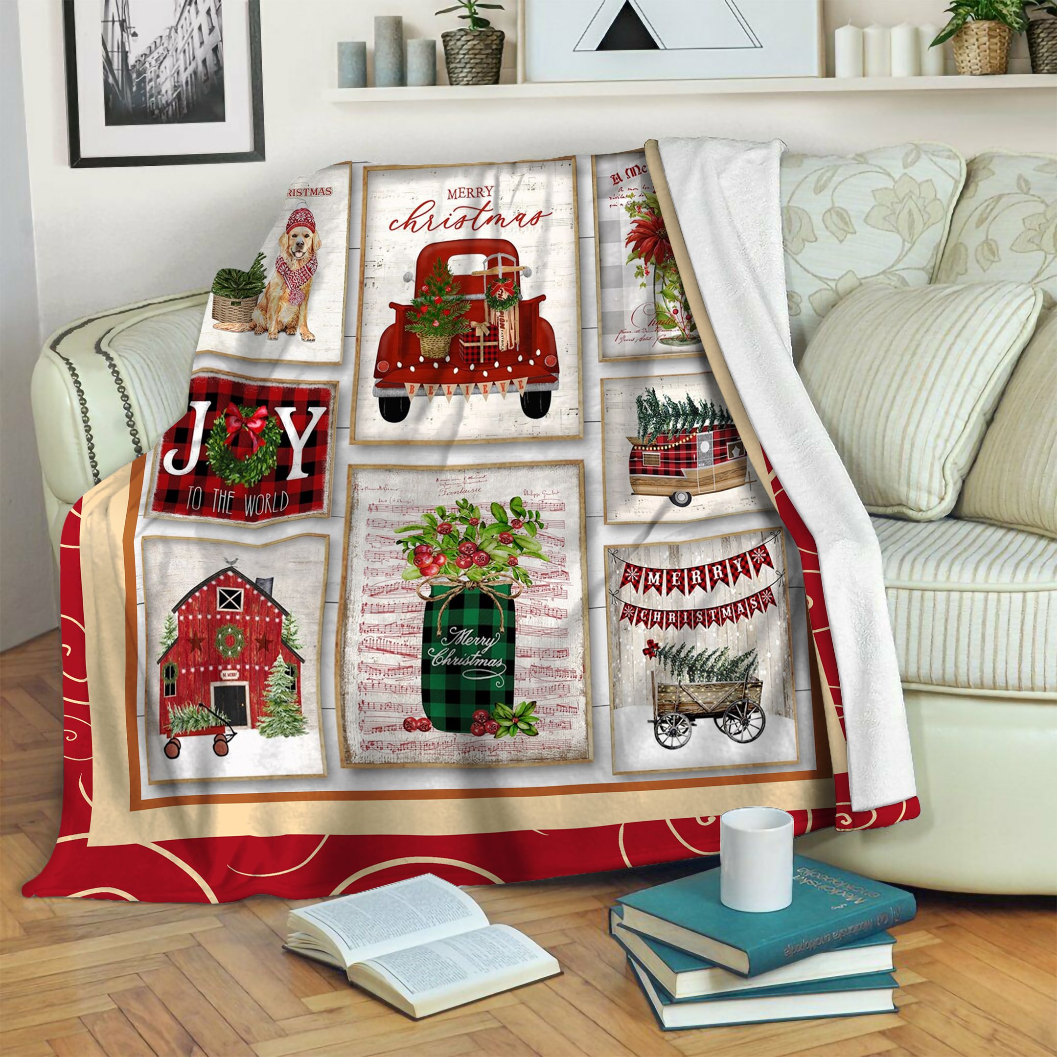 Christmas Fleece Blanket