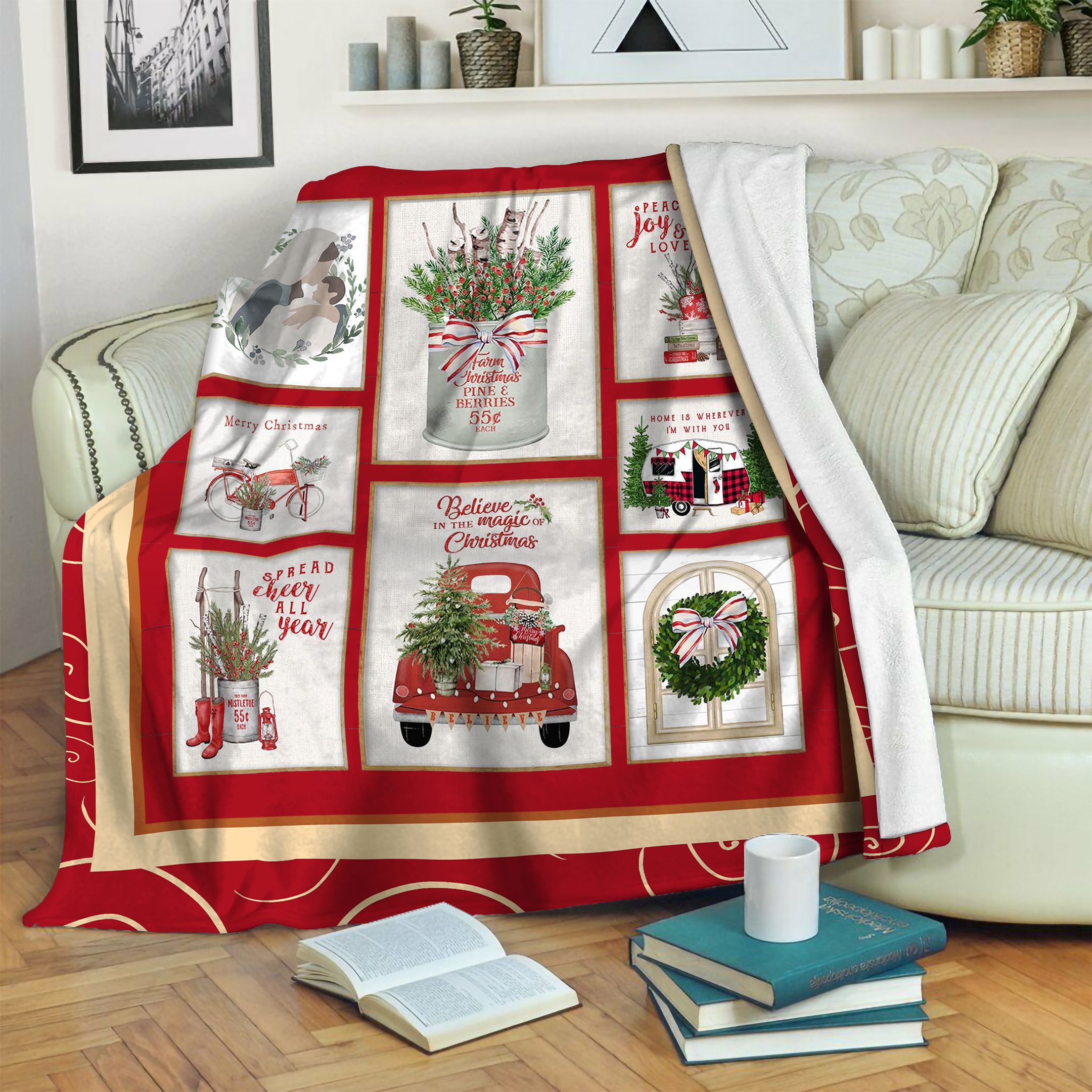 Christmas Fleece Blanket
