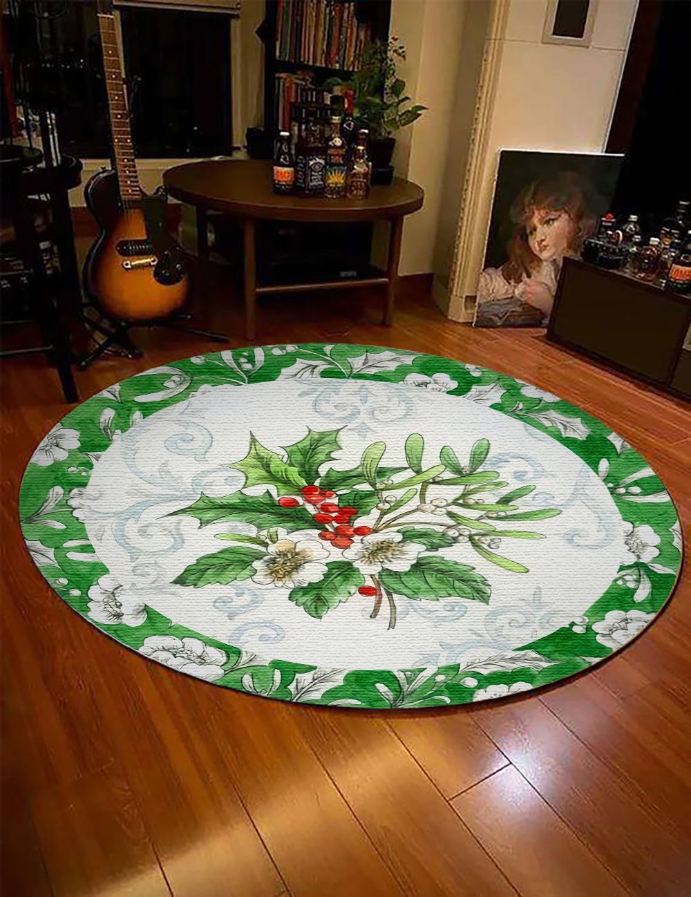 Christmas Round Carpet